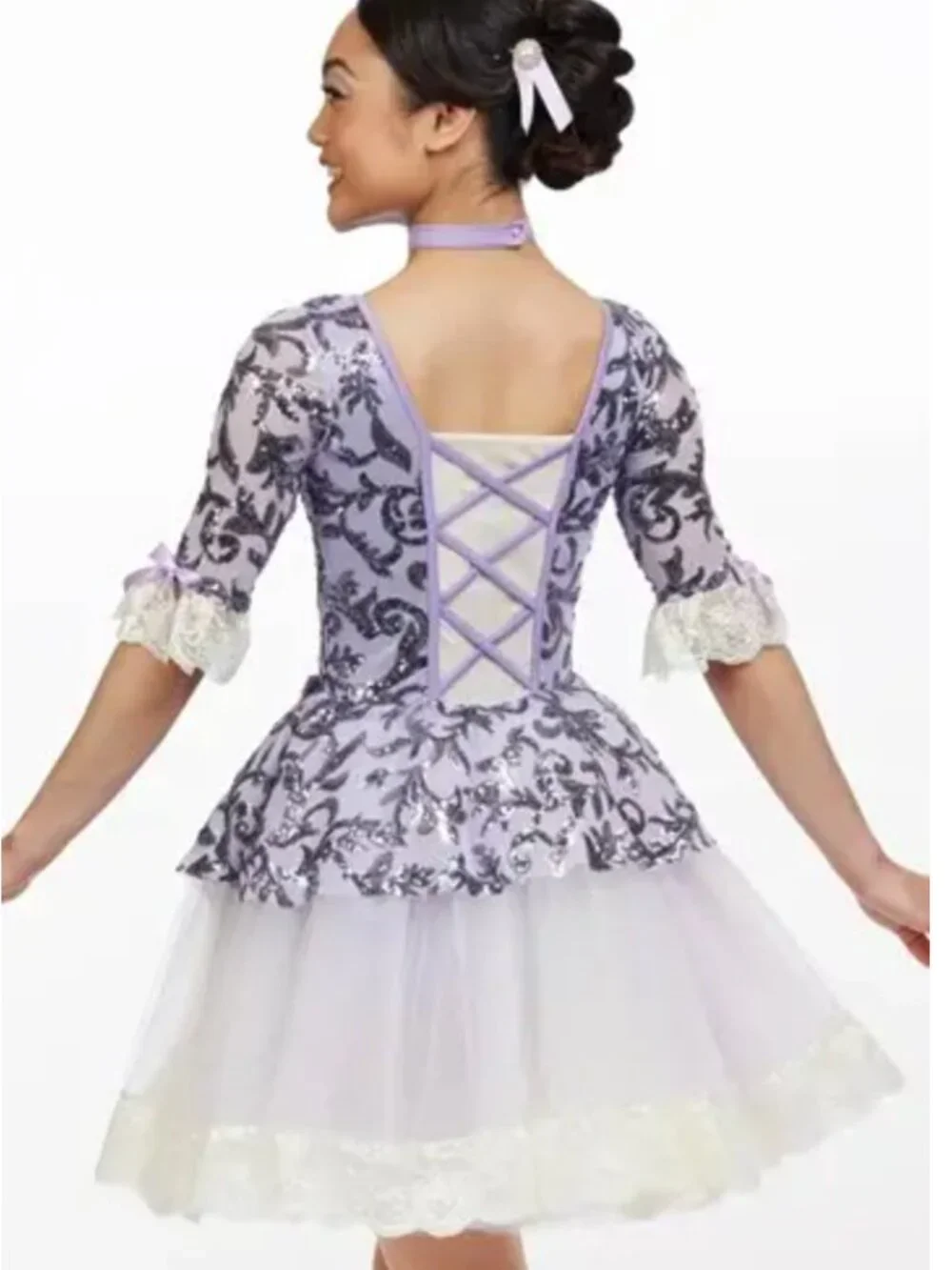 Weissmans Purple Marie Antoinette Tutu Dance Costume